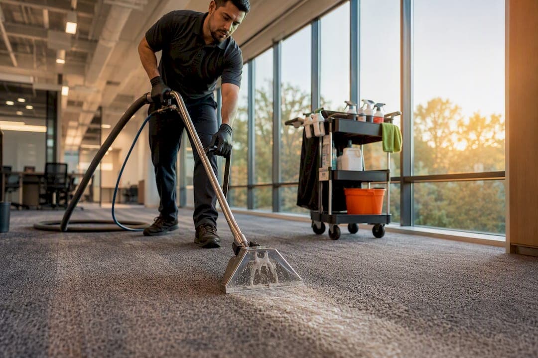 Commercial carpet cleaning methods: a facility manager's guide