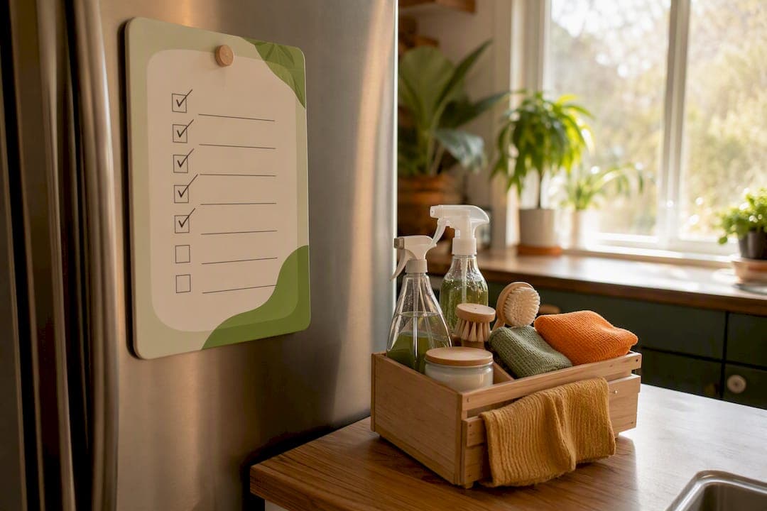 A house cleaning checklist that actually keeps your home clean