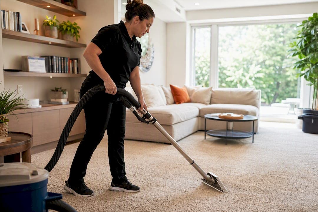 How often should you clean carpets at home?